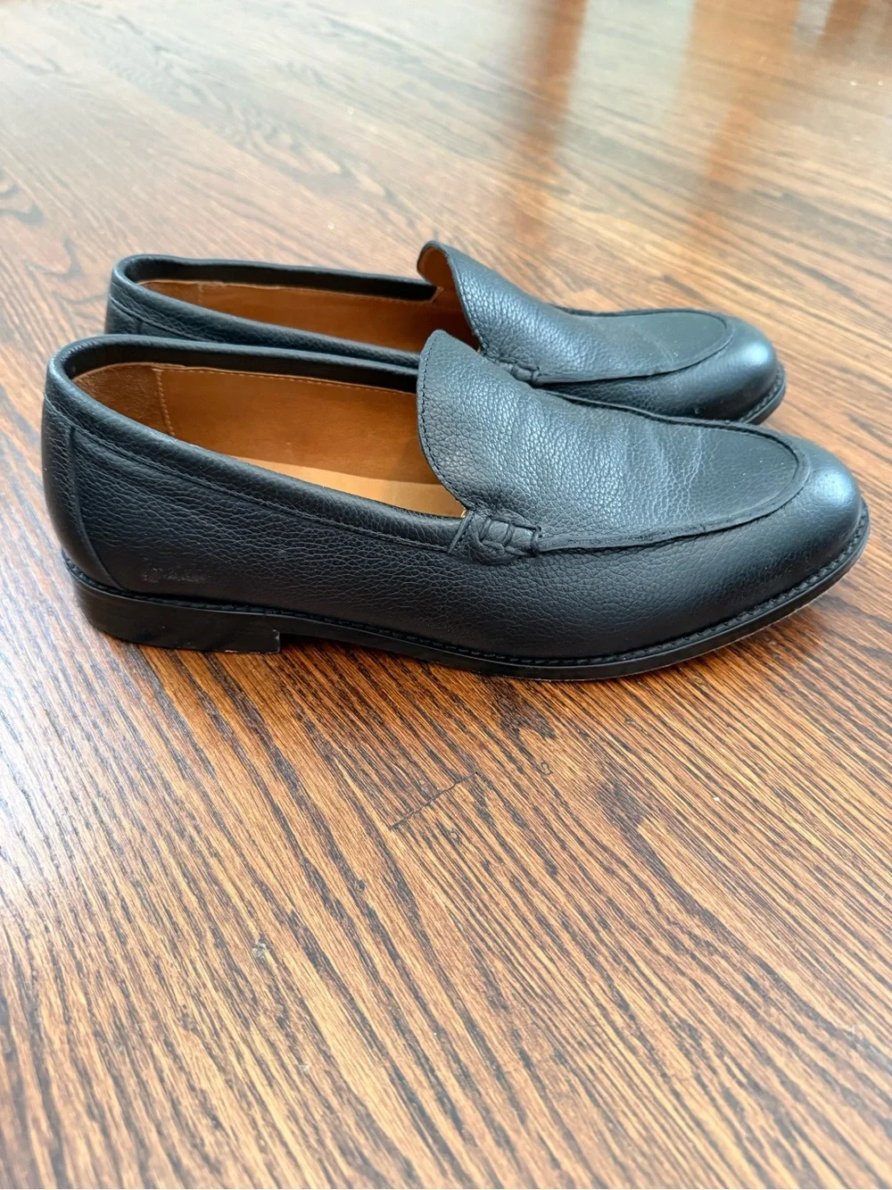 J. Crew Ludlow Venetian Black Pebbled Leather Loafers